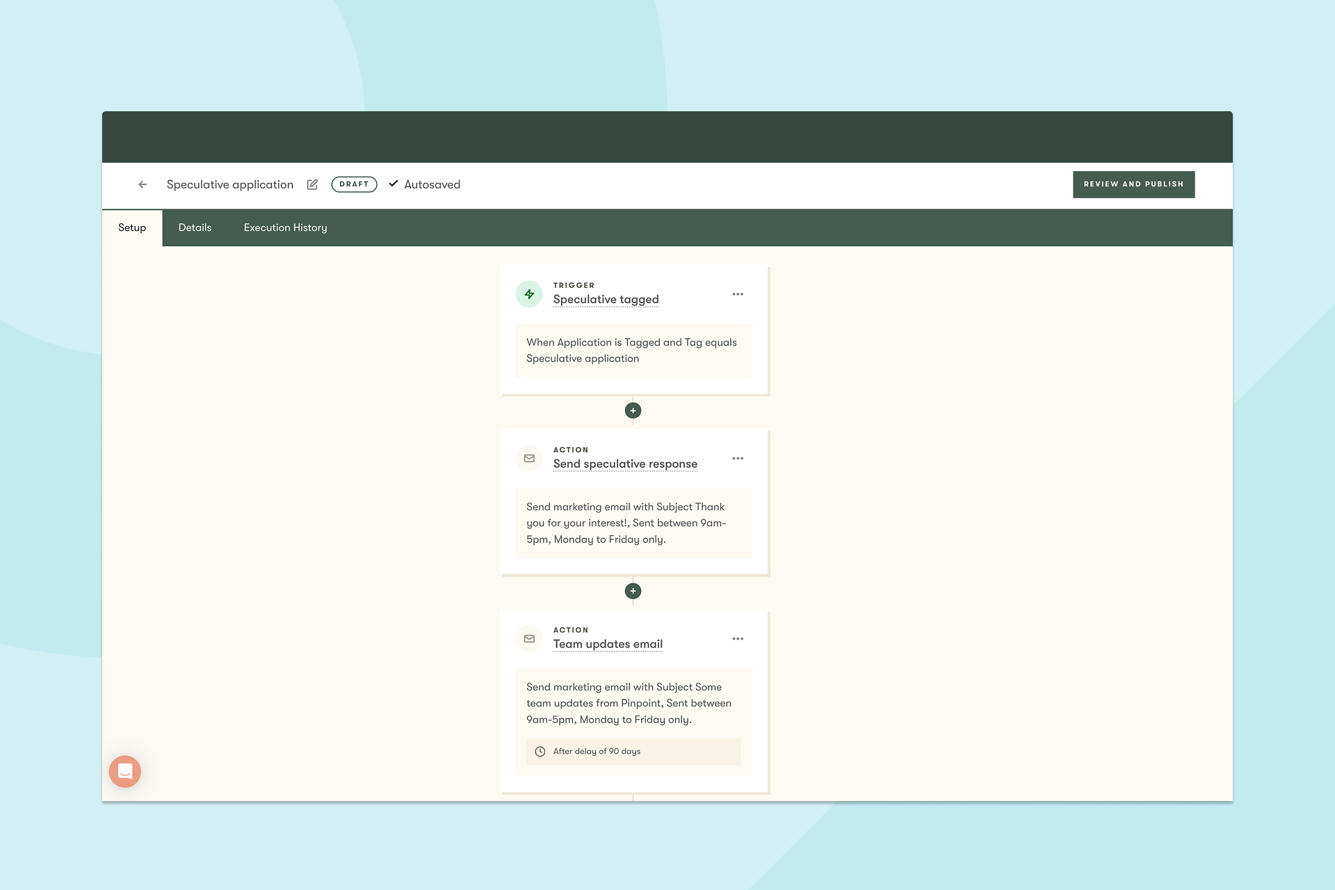 TP - speculative application - email automation